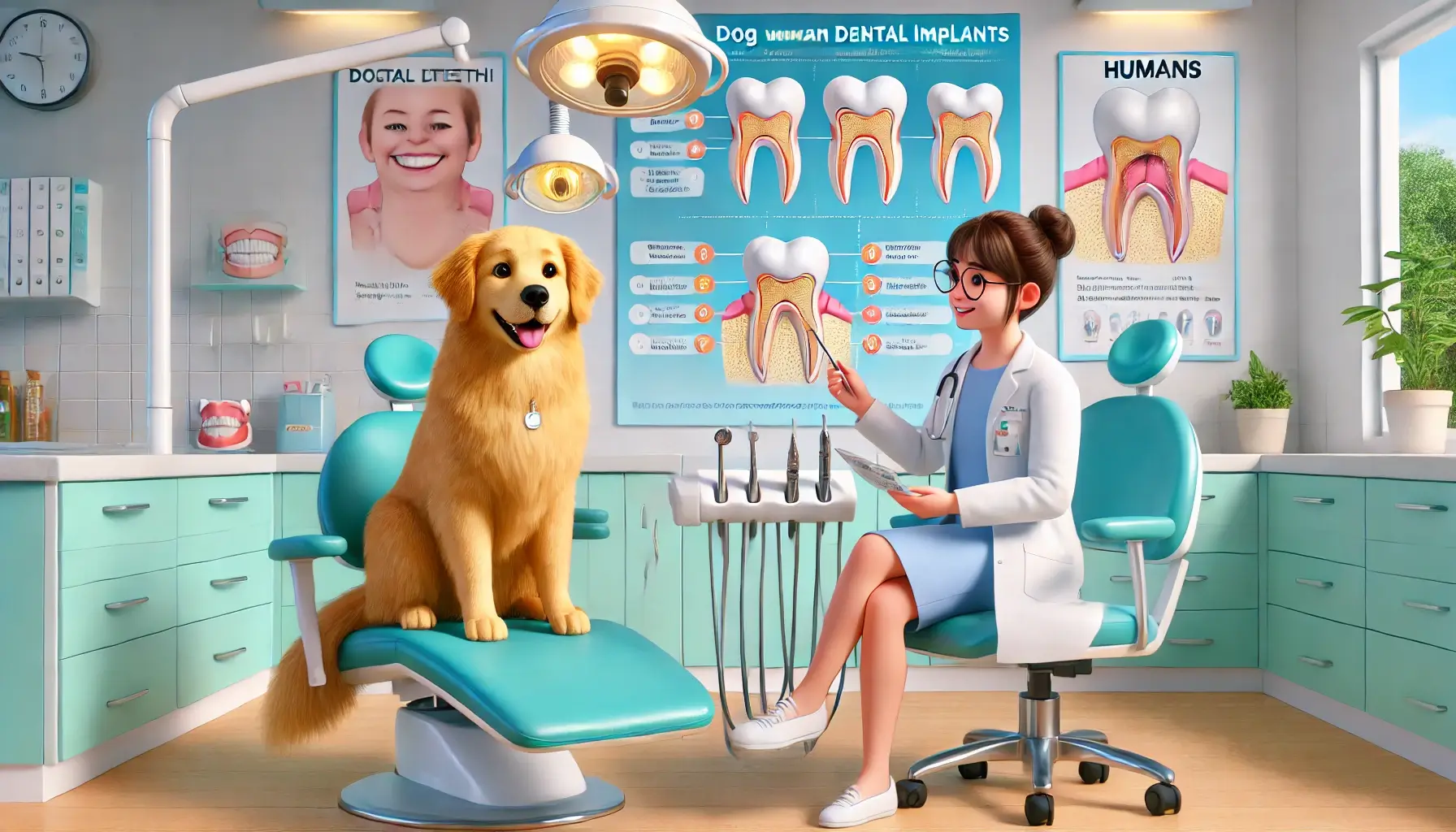 How Do Dog Dental Implants Different from Human Implants